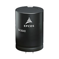 EPCOS (TDK) - B43640F2128M007 - CAP ALUM 1200UF 20% 250V SNAP