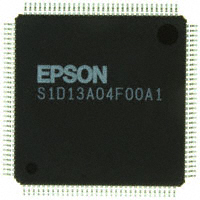 Epson Electronics America Inc-Semiconductor Div - S1D13A04F00A - IC GRAPHIC LCD CTRLR 128TQFP