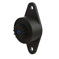 Essentra Components - RFRT-D2-102-G2 - DAMPER ROTARY SNAP IN BLK