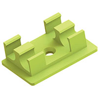 Essentra Components - EFA04-64-ASS - ISOLATOR CLIP & PAD,YELLOW,