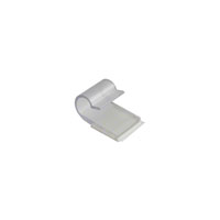 Essentra Components - MKKJ-5-RT - CBL CLIP J-TYPE CLEAR ADHESIVE