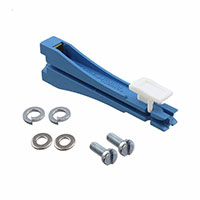 Essentra Components - VMCGN120-M3-L-K - CARD GUIDE VERTICAL MOUNT BLUE