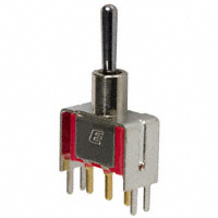 E-Switch - 100SP3T1B4VS2RE - SWITCH TOGGLE SPDT 0.4VA 20V