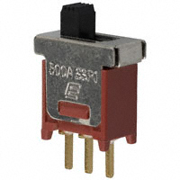 E-Switch - 500ASSP1M2RE - SWITCH SLIDE SPDT 0.4VA 20V