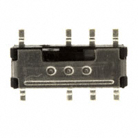 E-Switch - EG1400A - SWITCH SLIDE DP3T 300MA 4V