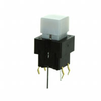 E-Switch - LP15S1WHTRED-N - SWITCH PUSH SPST-NO 1MA 20V
