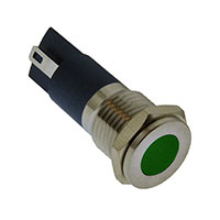 E-Switch - PVL12FLS31 - LED PANEL INDICATOR GREEN 2.8V