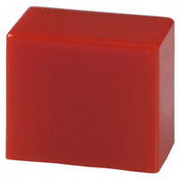 E-Switch - TADRED - CAP PUSHBUTTON RECTANGULAR RED