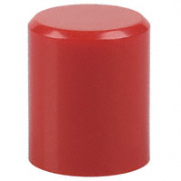 E-Switch - TAGRED - CAP PUSHBUTTON ROUND RED