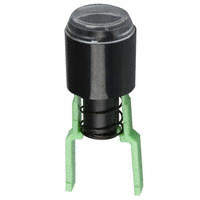 E-Switch - TH201-GRN - CAP PUSHBUTTON ROUND GREEN