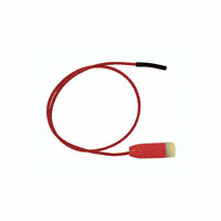 E-Z-Hook - 9863-24 RED - TEST LEAD BANANA TO SOCKET 24"