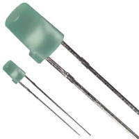 Fairchild/ON Semiconductor - HLMPM501 - LED GREEN 4MM ROUND T/H