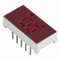 Fairchild/ON Semiconductor - MAN3910A - LED 7-SEG DISP CA RED RHDP .3"