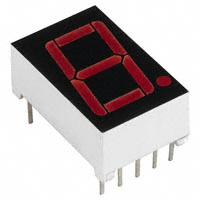 Fairchild/ON Semiconductor - MAN6760 - LED 7-SEG SGL CA RED RHDP .56"