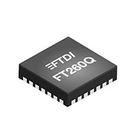 FTDI, Future Technology Devices International Ltd - FT260Q-T - IC BRIDGE USB TO UART/I2C 28WQFN