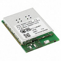 GainSpan Corporation - 700-0047-100 - RF TXRX MODULE WIFI CHIP ANT