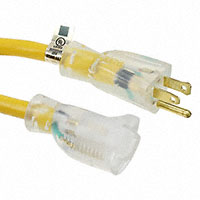 General Cable/Carol Brand - 03399.61.05 - 100' 12/3 SJTW LIGHTED CORD