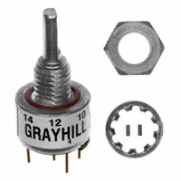 Grayhill Inc. - 26ASD22-01-1-AJS - ENCODER MECHANICAL 16POS BCD