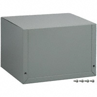 Hammond Manufacturing - 1411P - BOX ALUM GRAY 5.99"L X 4.99"W