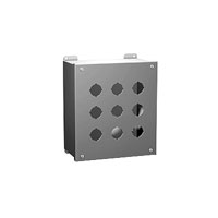 Hammond Manufacturing - 1437MH - BOX STEEL GRAY 9.5"L X 6.25"W