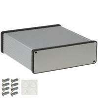 Hammond Manufacturing - 1455T1601 - BOX ALUM NATURAL 6.3"L X 6.5"W