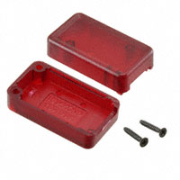 Hammond Manufacturing - 1551USB1TRD - BOX ABS TRAN/RED 1.38"L X 0.79"W
