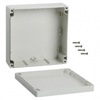 Hammond Manufacturing - 1554RGY - BOX ABS GRAY 6.3"L X 6.3"W