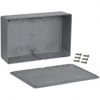 Hammond Manufacturing - 1590D - BOX ALUM UNPAINTED 7.4"LX4.72"W