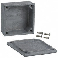 Hammond Manufacturing - 1590LLB - BOX ALUM UNPAINTED 1.97"LX1.97"W