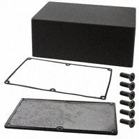Hammond Manufacturing - 1590WEEBK - BOX ALUM BLACK 7.88"L X 4.73"W