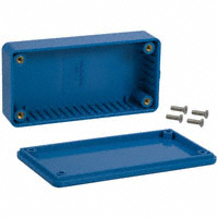 Hammond Manufacturing - 1591ABU - BOX ABS BLUE 3.94"L X 1.97"W