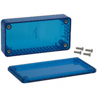 Hammond Manufacturing - 1591ATBU - BOX PLSTC TRN BLUE 3.94"LX1.97"W