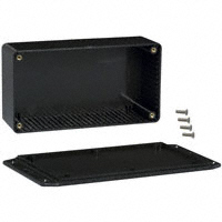 Hammond Manufacturing - 1591DFLBK - BOX ABS BLACK 5.91"L X 3.15"W