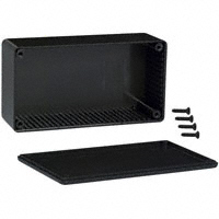 Hammond Manufacturing - 1591DSBK - BOX PLASTIC BLACK 5.91"LX3.15"W