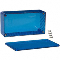 Hammond Manufacturing - 1591DTBU - BOX PLSTC TRN BLUE 5.91"LX3.15"W