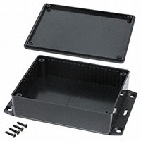 Hammond Manufacturing - 1591GF2SBK - BOX PLASTIC BLK 4.74"L X 3.69"W