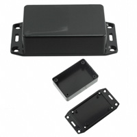 Hammond Manufacturing - 1591MSFLBK - BOX PLSTC BLACK 3.34"L X 2.21"W