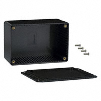 Hammond Manufacturing - 1591TFLBK - BOX ABS BLACK 4.72"L X 3.16"W