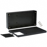Hammond Manufacturing - 1599HBKBAT - BOX ABS BLACK 8.66"L X 4.33"W