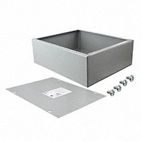 Hammond Manufacturing - CS12104 - BOX STEEL GRAY 12"L X 10"W