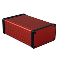 Hammond Manufacturing - 1455K1201RD - BOX ALUM RED 4.72"L X 3.07"W