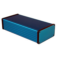 Hammond Manufacturing - 1455N2201BU - BOX ALUM BLUE 8.66"L X 4.06"W