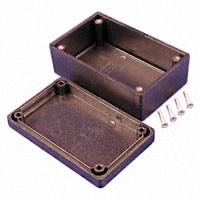 Hammond Manufacturing - 1594RFICBK - BOX ABS BLACK 4.19"L X 2.6"W