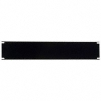 Hammond Manufacturing - PBPA19003BK2 - PANEL FRONT 19X3.5X0.13" BLACK