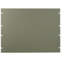 Hammond Manufacturing - PBPA19014CG2 - PANEL FRONT 19X14X0.13" BE/GY