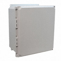 Hammond Manufacturing - PJU16148HF - BOX FIBERGLASS GRY 16.5"X14.72"