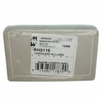 Hammond Manufacturing - RH3115 - BOX ABS GRAY 3.94"L X 2.44"W