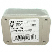 Hammond Manufacturing - RL6105 - BOX ABS GRAY 3.15"L X 2.36"W