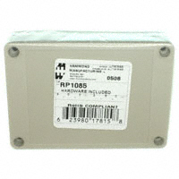 Hammond Manufacturing - RP1085 - BOX ABS GRAY 4.13"L X 2.95"W