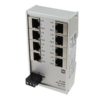 HARTING - 24020080000 - ETHERNET SWITCH UN-MGD 8-PORT